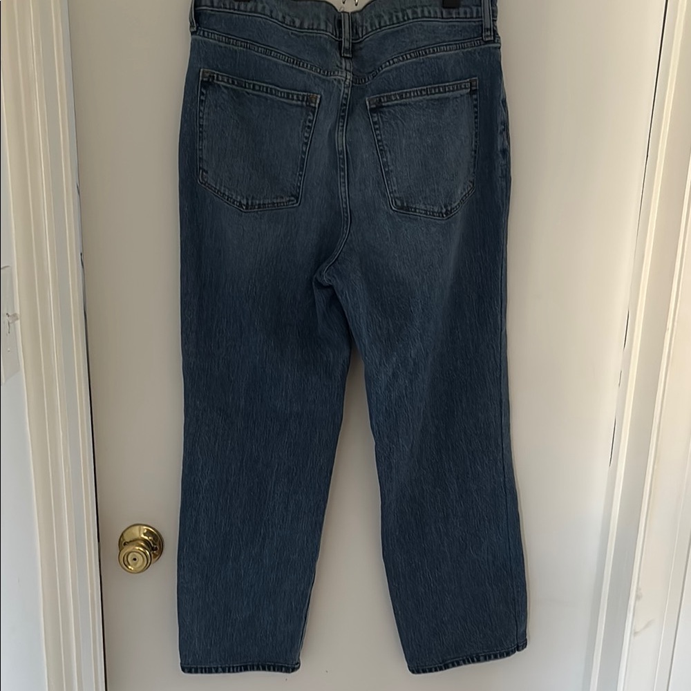 J. Crew High Rise Button-Fly Blue Jeans - Picture 5 of 5